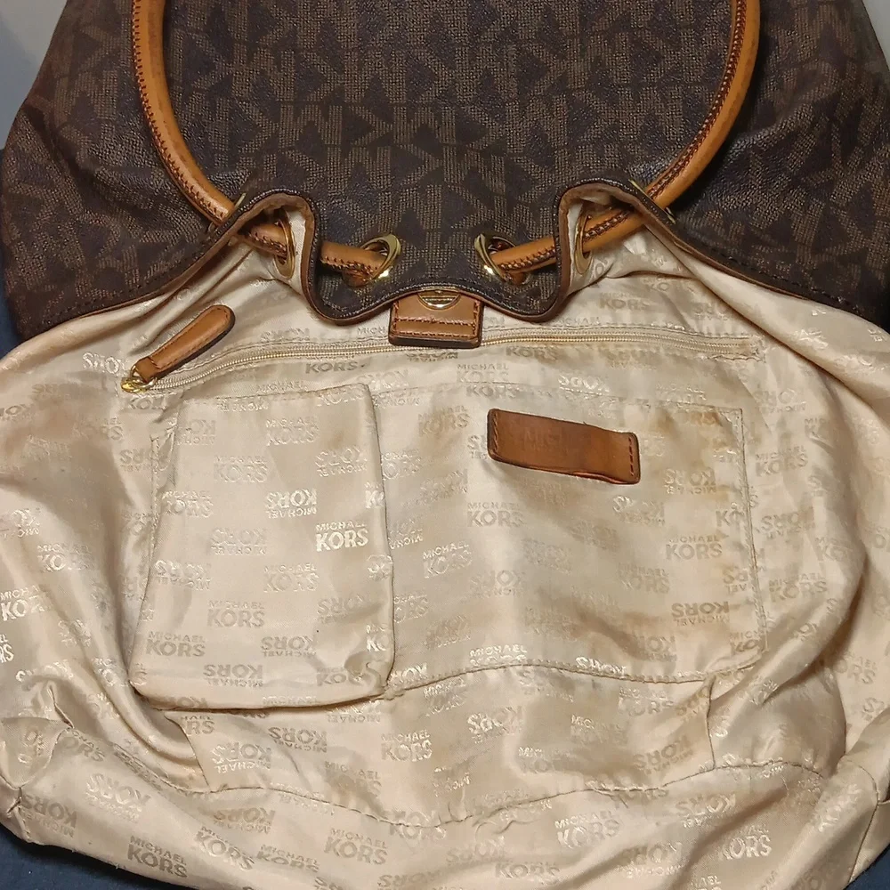 Michael Kors Brown Tote Bag